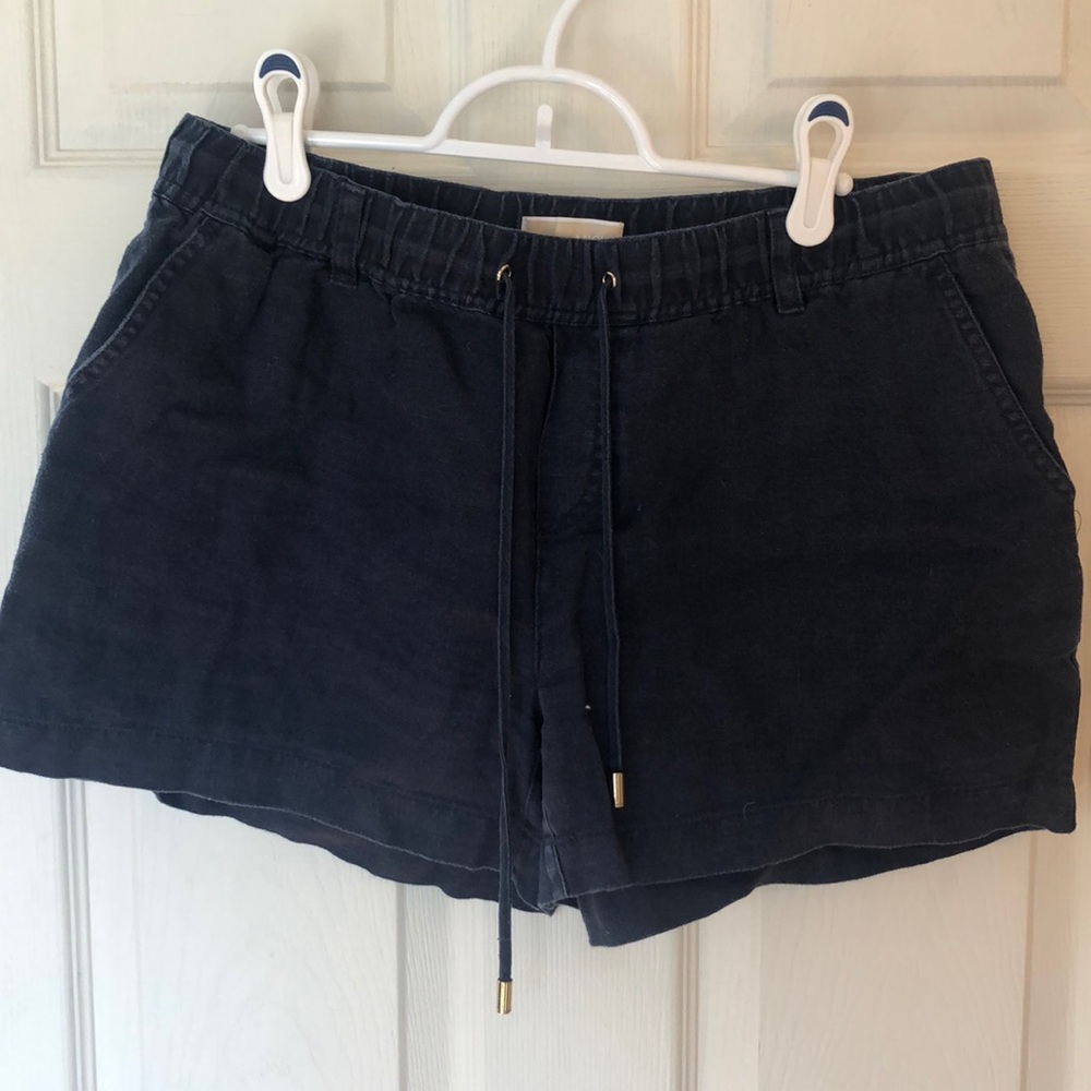 Michael Kors Denim tie waist shorts